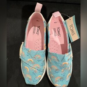 Kids Toms Rainbow Shoes
